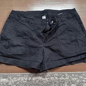 Old Navy Women's Black Cargo Shorts